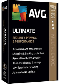 AVG Ultimate ~ 10 Devices / 2Year / Antivirus / VPN/